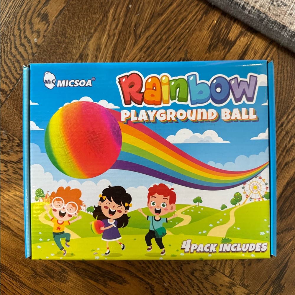 Rainbow Playground Ball Set